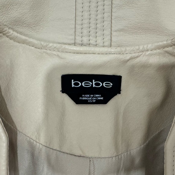 Bebe Vintage Leather Jacket - Picture 4 of 6